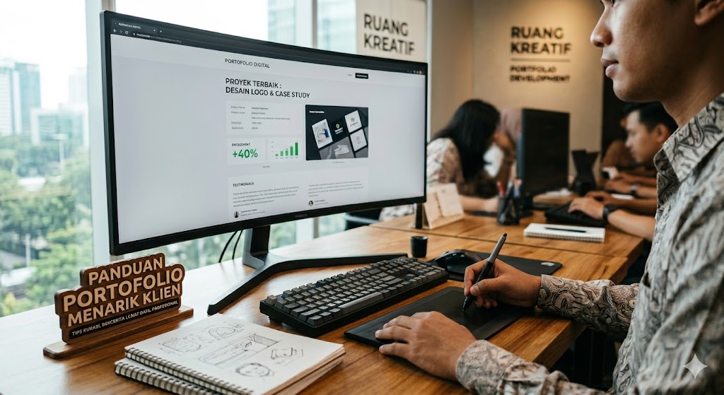 Tips Membangun Portofolio Kreativitas Digital Menarik Klien