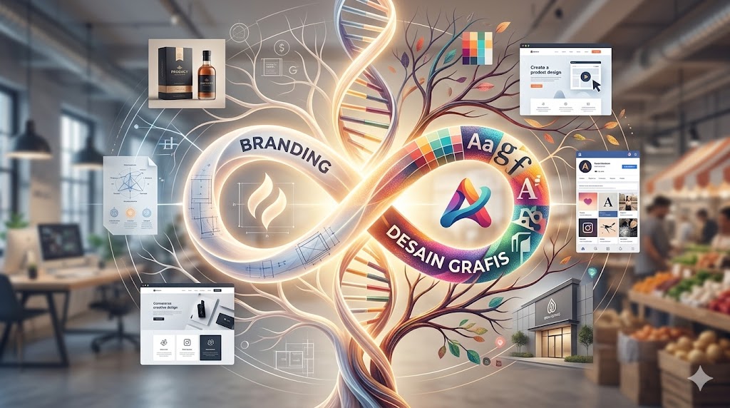 Mengapa Branding dan Desain Grafis Tidak Bisa Dipisahkan?