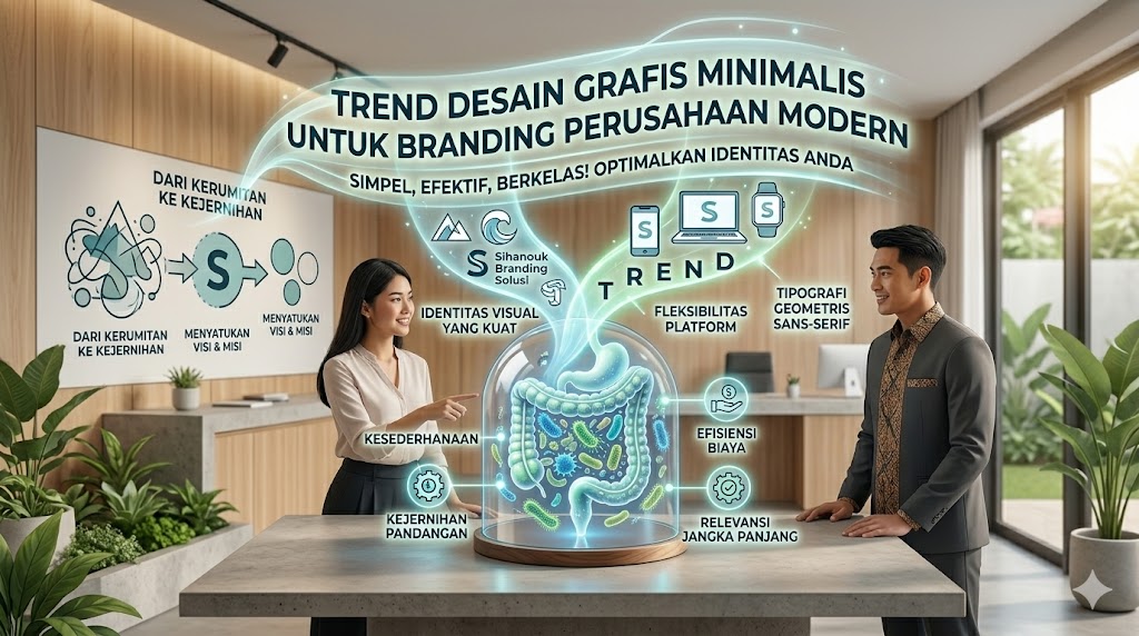 Tren Desain Grafis Minimalis untuk Branding Perusahaan Modern