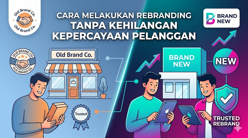 Cara Melakukan Rebranding Tanpa Kehilangan Kepercayaan