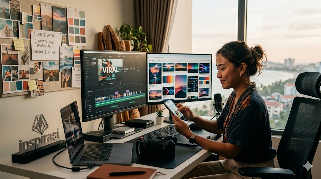 Teknik Mengolah Inspirasi Visual Menjadi Video Viral 2026